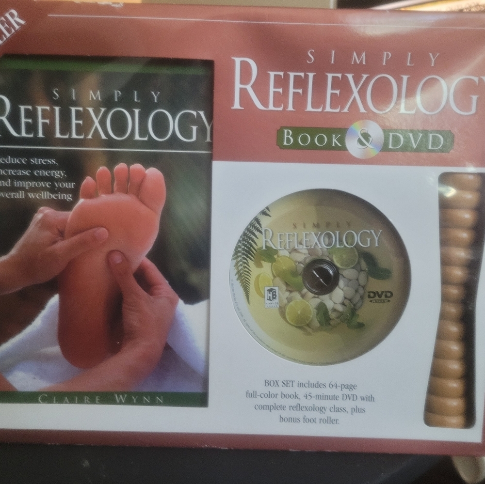 Reflexology Book, CD, Foot Roller